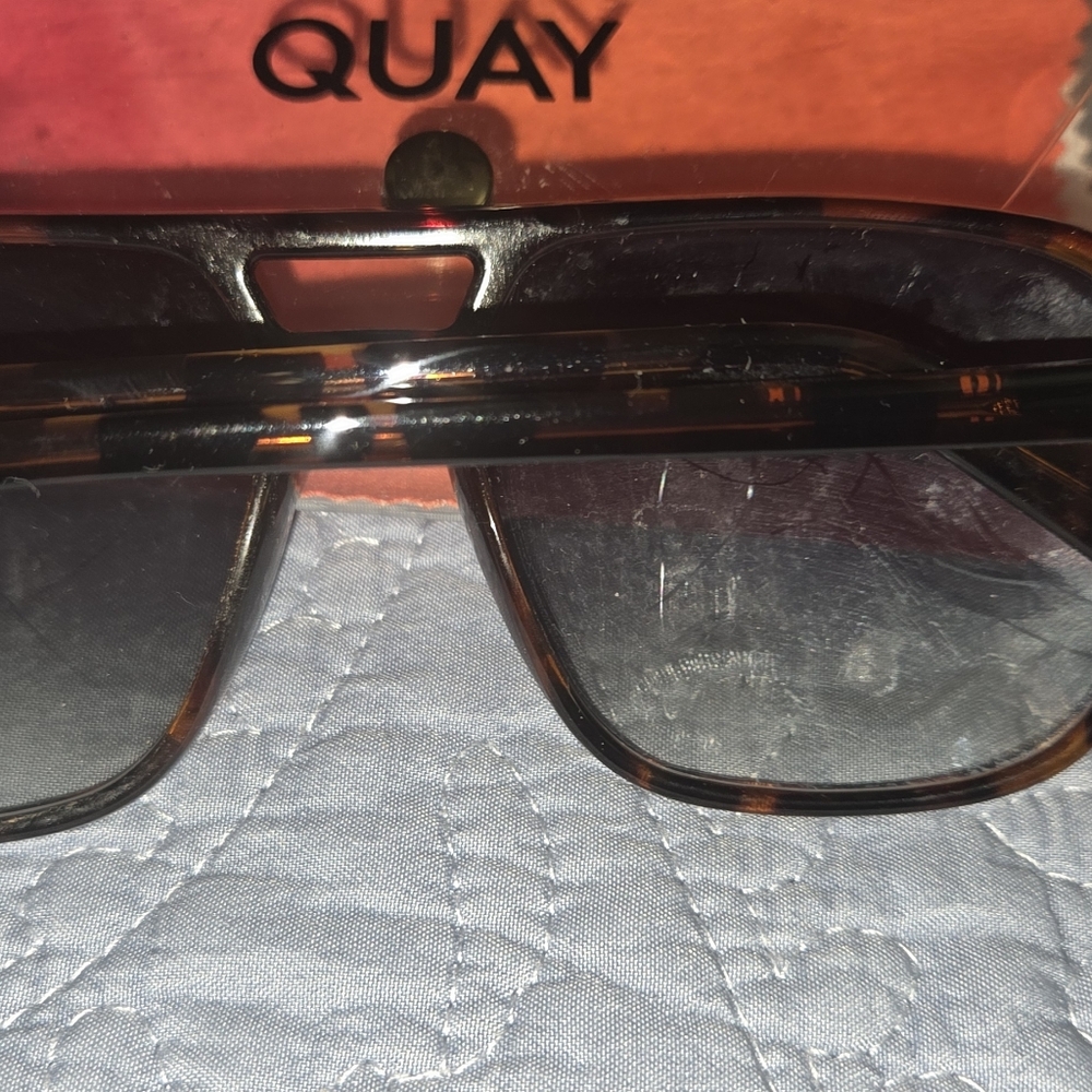 Quay Australia Tortoise Shell Glasses